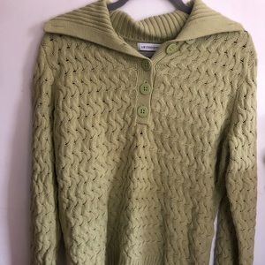 Green Liz Claiborne sweater